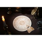 Спиритическая доска «OUIJA», круглая, деревянная, D=24 см - Фото 2
