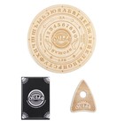 Спиритическая доска «OUIJA», круглая, деревянная, D=24 см - Фото 4