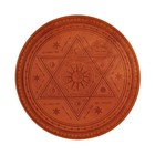Алтарь для ритуалов «Духовная власть», деревянный, D=24 см - фото 9357429