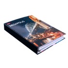 Тетрадь на 4-х кольцах А5, 240 листов, в клетку, Megapolis, твёрдая обложка, глянцевая ламинация, блок офсет - фото 21531249