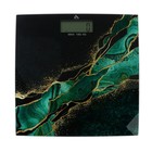 Весы напольные Luazon LVE-015 «Малахит», электронные, до 180 кг, 2хAAА (не в комплекте) - Фото 2