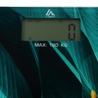 Весы напольные Luazon LVE-014 "Тропики", электронные, до 180 кг, 2хAAА (не в комплекте) - Фото 5
