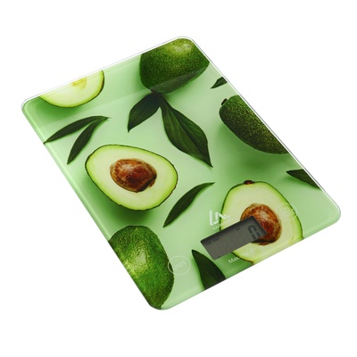 Весы кухонные Luazon LVK-501 «Авокадо», электронные, до 7 кг