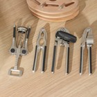 Набор кухонных инструментов «Велес», 4 предмета, на подставке - фото 4348682
