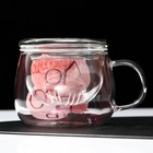 Кружка с заварником «Любовь», 450 мл - Фото 2