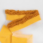 Носки женские стеклянные MINAKU «Цветы», цвет жёлтый, размер 35-37 (23 см) - Фото 4