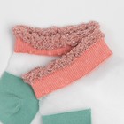 Носки женские стеклянные MINAKU цвет розовый/зелёный, размер 36-37 (23 см) - Фото 5
