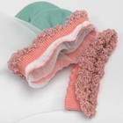 Носки женские стеклянные MINAKU цвет розовый/зелёный, размер 36-37 (23 см) - Фото 6