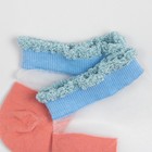Носки женские стеклянные MINAKU цвет голубой/розовый, размер 36-37 (23 см) - Фото 6