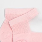 Носки женские стеклянные MINAKU цвет розовый, размер 36-37 (23 см) - Фото 5
