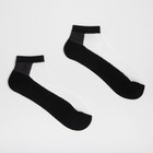 Носки женские стеклянные MINAKU цвет чёрный, размер 36-37 (23 см) - фото 6064099