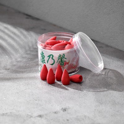 Благовония конусные «Гвоздика», пуля, 40 капсул, стелющийся дым