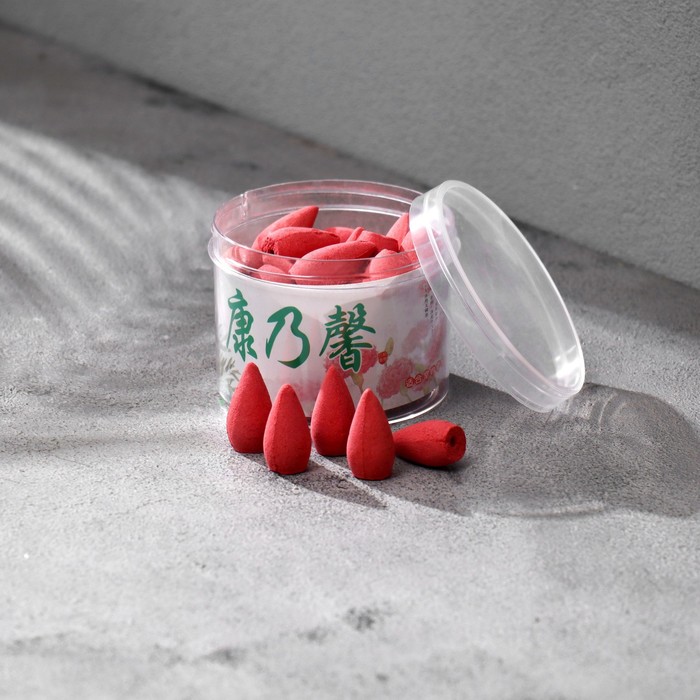 Благовония конусные «Гвоздика», пуля, 40 капсул, стелющийся дым