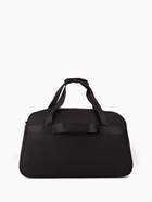 Сумка дорожная на молнии, 2 наружных кармана, держатель для чемодана, длинный ремень, чёрная - Фото 4