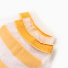 Носки женские стеклянные MINAKU цвет желтый, размер 36-37 (23 см) - Фото 5