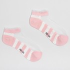 Носки женские стеклянные MINAKU цвет розовый, размер 36-37 (23 см) - Фото 4