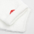 Носки махровые MINAKU с сердечком, цвет белый, размер 36-39 (23-25 см) - Фото 3