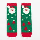Носки новогодние махровые MINAKU Дед Мороз, р-р 36-39 (23-25 см) - фото 318821117