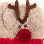 Новый год.Носки махровые MINAKU Олени, размер 36-39 (23-25 см) - фото 25270140