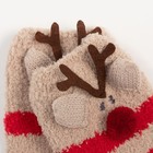 Новый год.Носки махровые MINAKU Олени, размер 36-39 (23-25 см) - фото 25270141