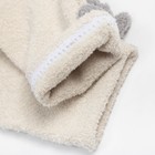 Носки детские махровые со стопперами MINAKU, цвет белый, размер 14-16 см - Фото 3