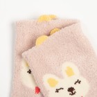 Носки детские махровые со стопперами MINAKU, цвет розовый, размер 10-12 см - Фото 2