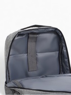 Рюкзак городской на молнии, с карманами, с USB, размер 29×11×39 см, серый - Фото 10