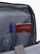 Рюкзак городской на молнии, с карманами, с USB, размер 29×11×39 см, серый - Фото 11