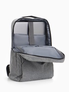 Рюкзак городской на молнии, с карманами, с USB, размер 29×11×39 см, серый - Фото 11