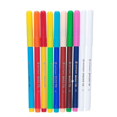 УЦЕНКА Фломастеры 10 цветов, Centropen 2549/08 Magic, меняют цвет, + 8 цветов + 2 поглотителя, картонная упаковка