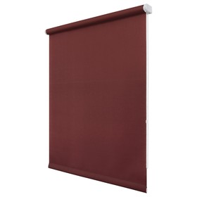 Рулонная штора «Шантунг», 50х175 см, цвет красный