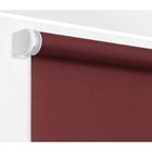 Рулонная штора «Шантунг», 140х175 см, цвет красный - Фото 4