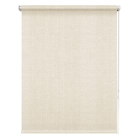 Рулонная штора «Микс», 180х175 см, цвет кремовый
