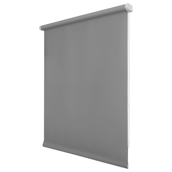 Рулонная штора «Плайн», 40х175 см, цвет графит - Фото 1