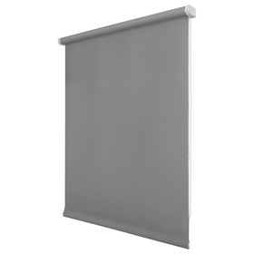 Рулонная штора «Плайн», 50х175 см, цвет графит