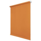 Рулонная штора «Плайн», 40х175 см, цвет оранжевый - фото 295530690
