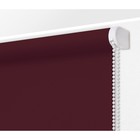 Рулонная штора «Плайн», 40х175 см, цвет бордовый - Фото 3