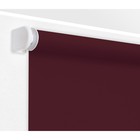 Рулонная штора «Плайн», 40х175 см, цвет бордовый - Фото 4