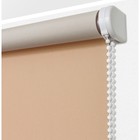 Рулонная штора «Плайн», 40х175 см, цвет персиковый - Фото 4