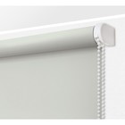 Рулонная штора «Плайн», 40х175 см, цвет белая ночь - Фото 4