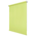 Рулонная штора «Плайн», 40х175 см, цвет салатовый - Фото 1