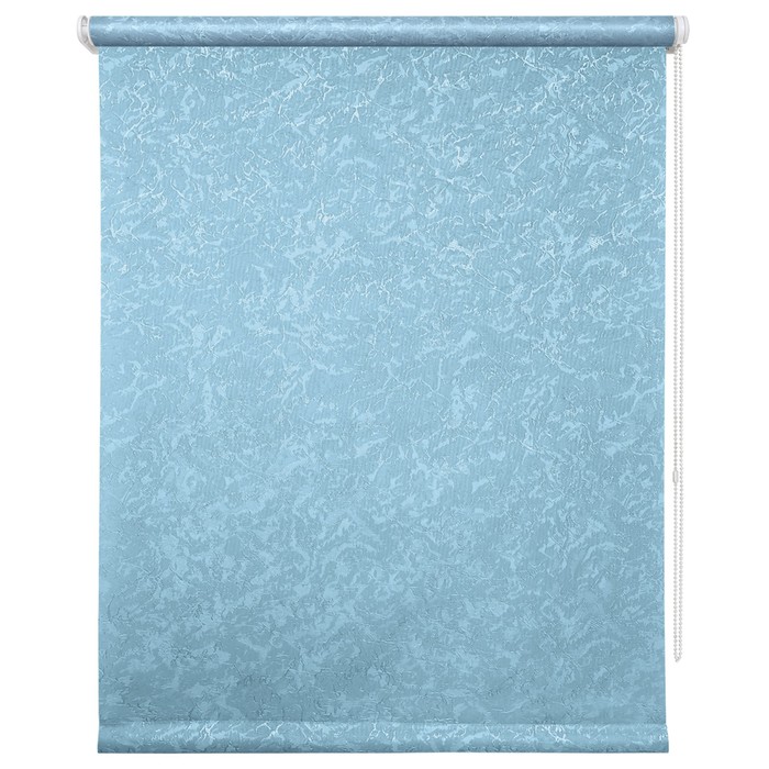 Рулонная штора «Фрост», 40х175 см, цвет голубой - Фото 1