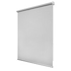 Рулонная штора «Валента», 40х175 см, цвет серебро - Фото 1