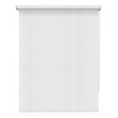 Рулонная штора «Руан», 40х175 см, цвет белый