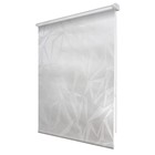Рулонная штора «Грани», 40х175 см, цвет светло-серый - Фото 2