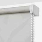 Рулонная штора «Грани», 40х175 см, цвет светло-серый - Фото 5