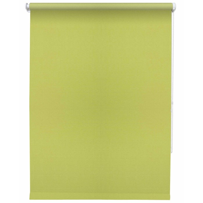 Рулонная штора «Шантунг», 52х175 см, цвет салатовый - Фото 1