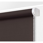 Рулонная штора «Шантунг», 85х175 см, цвет шоколад - Фото 5