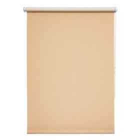 Рулонная штора «Плайн», 48х175 см, цвет персиковый