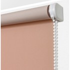 Рулонная штора «Плайн», 43х175 см, цвет лососевый - Фото 6